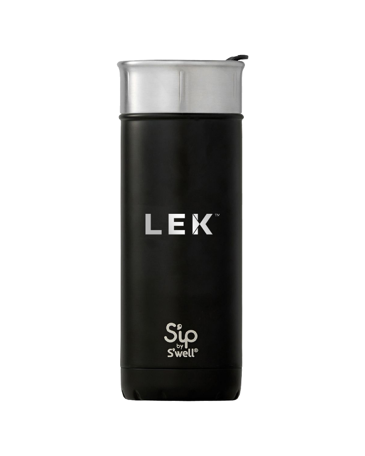 S'ip by S'well Coffee Black 16 oz Travel Mug